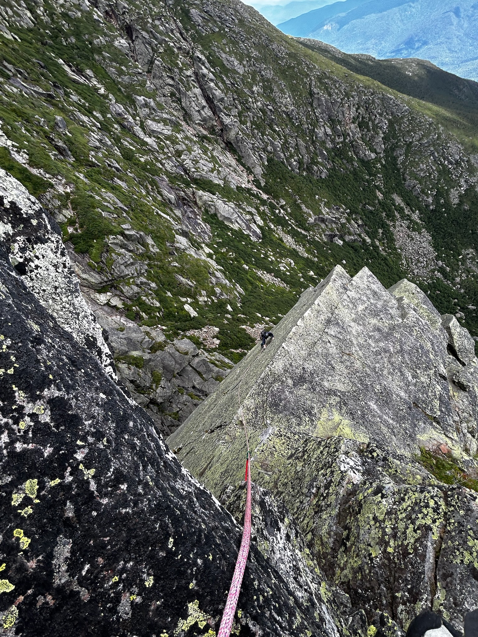 Pinnacle traverse